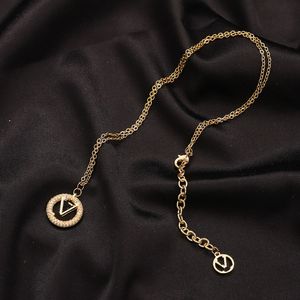 Sier Love Gifts – pendentif plaqué or, bijoux de fête de voyage d'été, collier de créateur classique, nouvelle collection 2023