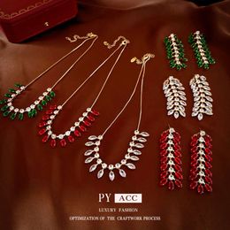 Sier Needle Zircon Water Drop Tassel avec des boucles d'oreilles de conception légères et personnalisées, boucles d'oreilles impossibles pour les femmes