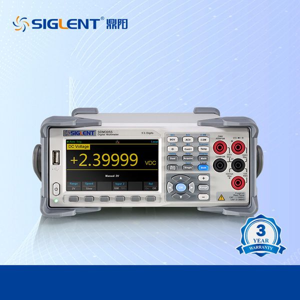 Siglent Dingyang SDM3055X-E High-Precision Desktop Multimètre à cinq chiffres RMS 4,3 pouces de 4,3 pouces