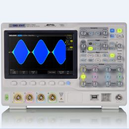 SIGLENT nuevo SDS2104X Super Osciloscopio de Fósforo Función MSO Mayor rendimiento