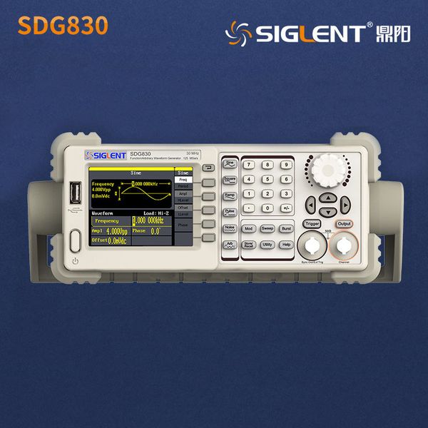 SIGLENT SDG830 función generador de forma de onda arbitraria 125MSa/s/30 osciloscopio de un solo canal