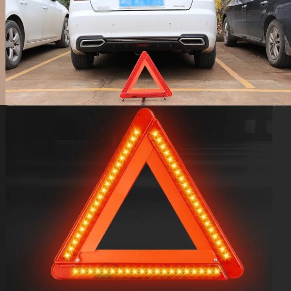 Signal pliable Block Road LED AVERTISSEMENT TRIANGLE SÉCURITÉ CHAMPE REFFECTEMENT ARROP