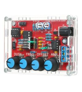 Signaalgenerator DIY Kit functiegenerator synthesizer 5Hz400kHz Verstelbare frequentieamplitude ICL80384276631