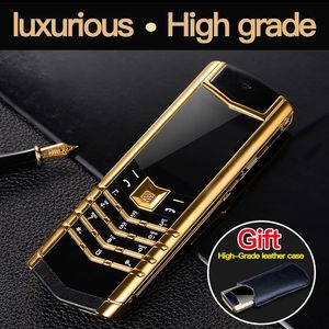 Signature Metal Phone Mobile High Classquad Band 2G GSM Double Sim CARTES APPACRATION CAME SELLE PHONE CHEPLOS CHELONNEMENTS CHELO