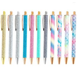 Ondertekening Pen Comfortabele grip Glitter Shell Schrijven Writing Stationery Supplies Bord voor kantoor