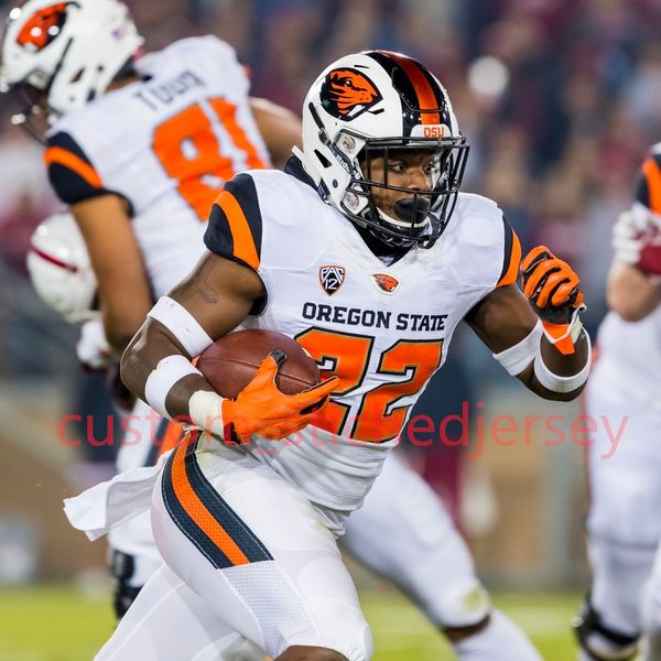 Silas Bolden Oregon State Football Custom Stiched Jersey Travis Throckmorton Tre'shaun Harrison Damien Martinez Ben Gulbranson Tyjon Lindsey Oregon State Beavers