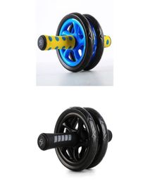 Silence Healthy Belly Wheel dubbele buik kern abs workout roller vrouw man man trolley wielen beweging bodybuilding apparatuur 22ZD k22852757