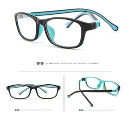 Lunettes anti-lumière bleue en gel de silice pour enfants LUNETTES DE SOLEIL bébés garçons et filles Monture identique UV 400