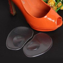 Boule de gel de silice Semelles intérieures en silicone pour chaussures à l'avant-pied Coussin à talons hauts pour femmes