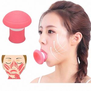 Silicagel Mond Kaak Sporter Afslanken Face Lift Tool Chin V Gezicht Lifting Dubbele Dunne Rimpel Verwijderen Blaas Adem Exerciser d5wc #