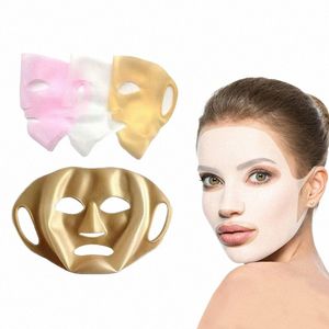 Silice Masker voor voedende huid - Silice Mask Cover Herbruikbaar, 3D Anti-Eati Gezichtsblad Masker Beschermhoes Z4qv#