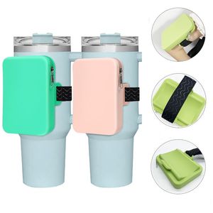 Siliconen 30 oz 40 oz Waterfles Tumbler Houder Zakken Multifunctionele Portable Mini Fles Tas Pouch Arm Zakken