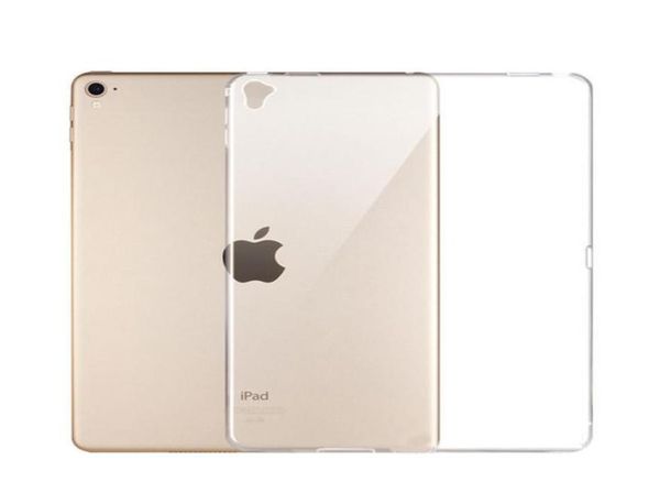Étui en silicium pour iPad Pro 11 129 2018 97 Clair transparent Case de couverture arrière Soft TPU Tablet pour iPad 2 3 4 5 6 Air 1 Mini6094578