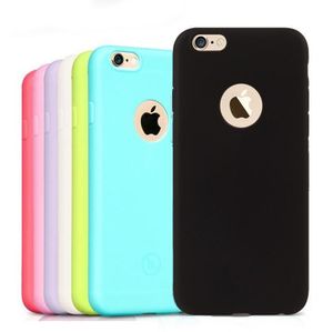 Silicone téléphone portable étuis pour iPhone 6 6s 7 8 Plus 7 Plus 8 Plus SE 11 12 13 Pro X XS MAX XR mini Gel Couverture de Téléphone Portable Coque