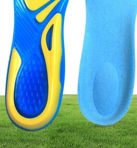 Silicon Gel Running Sport Inlegzolen Schokabsorptie Pads boog orthopedische binnenzool Voetverzorging voor Fasciitis Hielspoor6573444