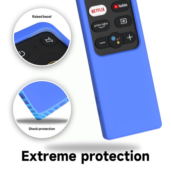 Funda de silicona para mando a distancia para Realme Smart TV X 32 40 43 pulgadas Android TV Google Play cubierta protectora Material ecológico