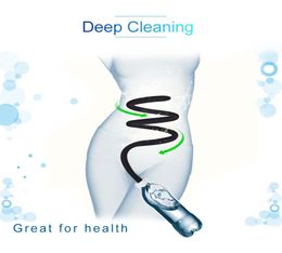 Nettoyage anal en silicone Connectez avec bouteille anale laveuse lavage de lave-lavabo