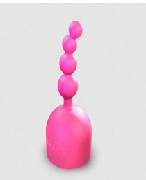 Siliconen anale GSPOT stimulerende AV stang stok vibrator cap av massager headdearbevestiging voor magische toverstok accessoires voor vrouwen5765869