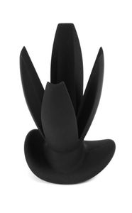 Tapón anal de silicona Tapones para los glúteos Agujero pasante Ensanchador del ano BDSM Bondage Gear Juego sexual Juegos sexuales eróticos Juguetes para mujeres JDAB2043944954219901