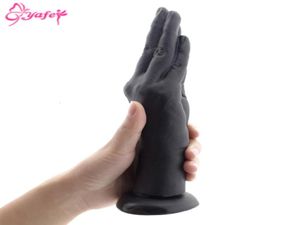 Silicone Plug Anal Insert Bouchon Fisting Sex Toys Gode En Peluche Main Gode Bras Produits de Sexe Masturbation Féminine pour Femme Y1910175080300