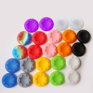 Silicone analogique pouce bâton poignées contrôleur de jeu sacs Joystick bouton capuchons couvertures antidérapantes pour PS4 PS3 PS2 XBOX 360 ONE