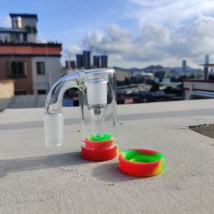 Cendrier en silicone 14mm cendrier en verre collecteur de fumée pour narguilés bong accessoires pour fumer Dab