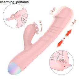 Siliconen Auto Insertion Dildo vrouwelijke vibrator tong likken vibrator clit konijn clitoris massage masturbatie speelgoed voor vrouwen