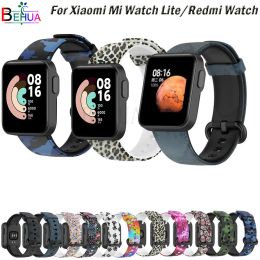 Sangle de bande en silicone pour Xiaomi Mi Watch Lite / pour Redmi Watchstrap pour Redmi Watch 2 Lite Bracelet Remplacement du bracelet + Case