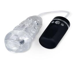 Silicone Blow Job Sex Toys Pour Hommes Masturbation Électrique Fellation Vagin Automatique Sex Machine Auto Sucer Sexe Oral Pussy Jouets Y190716585635