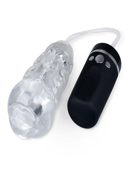 Silicone Blow Job Sex Toys for Men Masturbation Electric Masturbation Blowjob Vagin Machine de sexe automatique Auto Sucche Sexe Oral Pussy Toys J190511338045