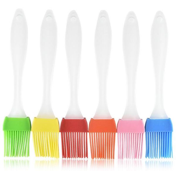 Silicone Beurre Brosse BBQ Huile Cuire Pâtisserie Grill Alimentaire Pain Badigeonner Brosse Ustensiles De Cuisson Cuisine Salle À Manger Outil DHL Gratuit