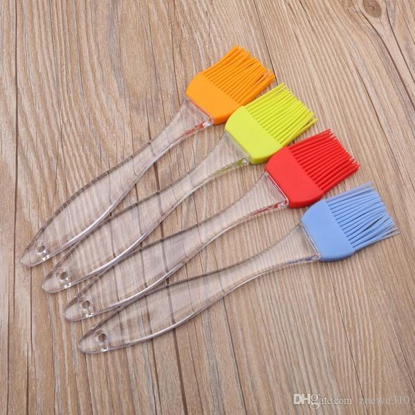 Silicone Beurre Brosse Résistance À Haute Température BBQ Huile Brosse Cuire Pâtisserie Grill Alimentaire Pain Badigeonner Brosse Ustensiles De Cuisson Cuisine Outil WVT0412