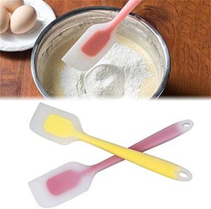 Silicone Cake Scraper Translucent Non-Stick Cake Cream Spatula Kitchen Cooking Pastry Scraper Mold Brush Tool Baking Accessories