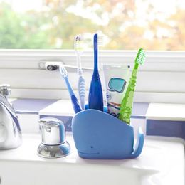Silicone Cartoon Cute Big Whale Toothbrush Holder Cup Toothpaste Bathroom Tumbler Cute Whale Pen Holder