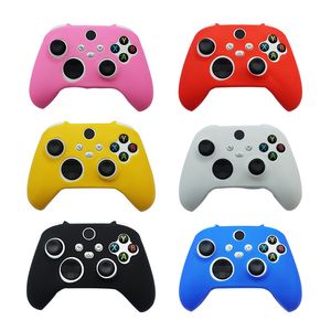 Coque en silicone Housse de protection en peau pour Xbox Series X Controller Joystick Gel Rubber