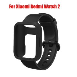 Case de silicona+correa para Redmi Watch 2 Lite Watch2 Smart Watch Case de protección Correa para la cubierta de lite Xiaomi Mi Watch