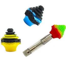 Siliconen Sigarettenhouder Roken Handpijp Adapter Connector Waterpijp Converteren Draagbare Filter Voor Pen Wax Olie DAB Waterpijp Waterpijpen Accessoires