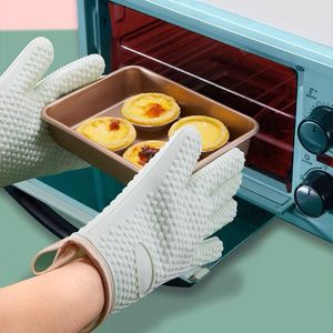 Siliconen reiniging handschoenen ovenwanten extreme hittebestendige lashandschoenen hoge temperatuur keuken barbecue handschoenhandelaar 1 -stuk