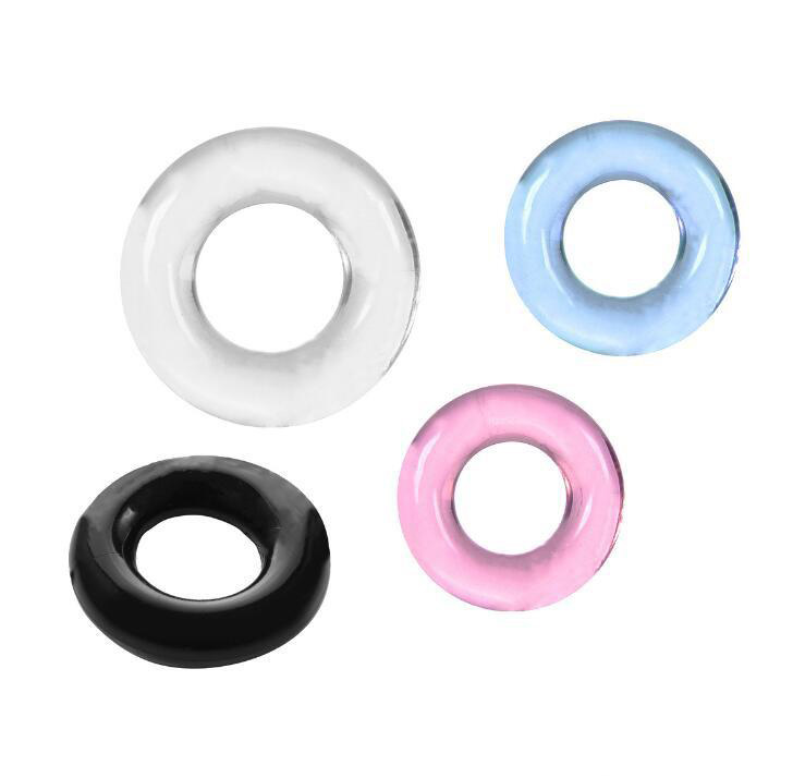 Cockring in silicone che ritarda l'eiaculazione Anello del pene Cocks Lock Ciambelle erotiche Cockring Giocattoli per uomini Prodotti del sesso