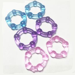 Siliconen Cockring Delaying Ejaculatie Penis Ring Cocks Lock Erotische Donuts Cockrings Toys Sex Producten voor Mannen Paar Game