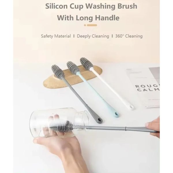 Tasse en silicone Nettoyage de brosse à éproupage Verre nettoyant outil de nettoyage de cuisine