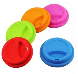 Silicone Cup Deksels 9cm Anti Stof Spill Proof Food Grade Koffiemok Melk Theekopjes Cover Seal 13 Kleuren