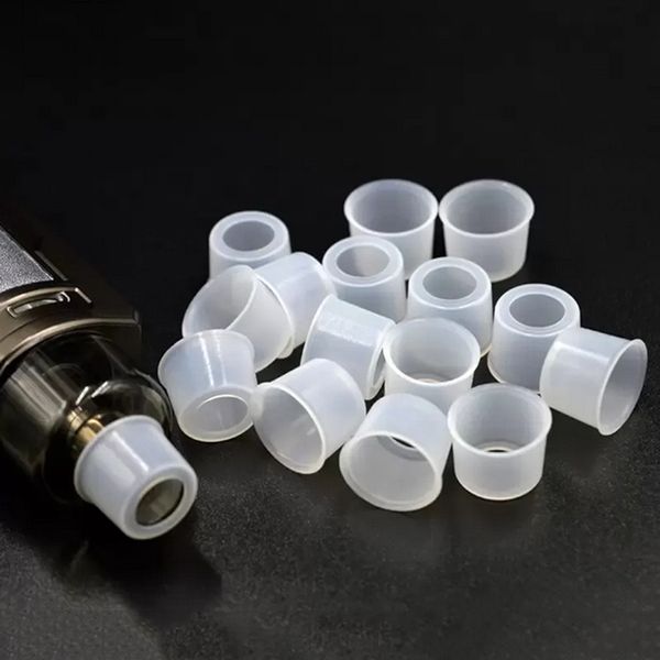 Silicone Drip Tip bouthpiece Cover rond Round Tester Test Test Test Tester avec package individuellement pour Drag S X Max 3 Argus GT Pods Mod Kit Accessoires