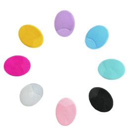 Silicone Face Nettoyage Brosse Facial Pores Deep Skin Skin Clean Cleanser Tool NOUVEAU MINI BEAUTÉ EXFOLIATEUR DE NETTOYAGE DE PROFF SOIL