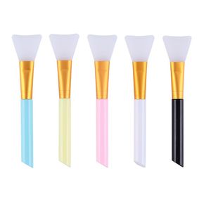 Silicone visage masque brosse professionnel boue mélange brosse pour soins de la peau pinceaux de maquillage Gel bricolage cosmétique beauté outils