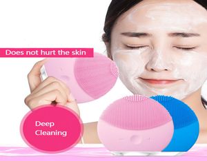 Silicone nettoyage du visage beauté visage masseur brosse pores profonds nettoyer les outils de soins de la peau imperméable massage nettoyant 7238986
