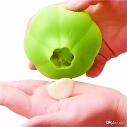 Siliconen knoflook peeler creatieve keuken praktische knoflook schutten gereedschap home super zachte knoflook peeling apparaat keukengereedschap fy3834 aa