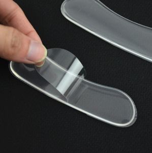 Siliconen Gel Hak Liner Voetverzorging Schoenpads Transparante Slipresistente Protector Onzichtbare Kussen Binnenzool LX1143