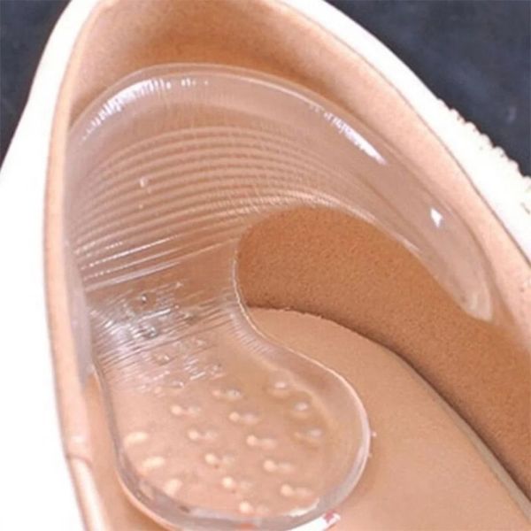 Plantillas de Gel de silicona para zapatos, plantillas con almohadilla antideslizante, plantilla de tacón alto para inserciones de zapatos, almohadillas para aliviar el dolor