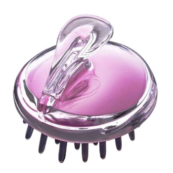 Silicone tête masseur shampooing cuir chevelu brosse de Massage cheveux lavage peigne corps Massage brosse Cepillo De Masaje Para El Cuero Cabelludo Con Champu